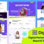 Digtek - Digital Marketing Agency ReactJs Template