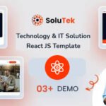 Solutek - Technology & IT Solution ReactJs Template