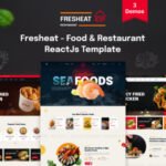 Fresheat - Fast Food & Restaurant ReactJS Template