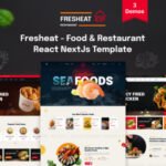 Fresheat - Fast Food & Restaurant React NextJS Template