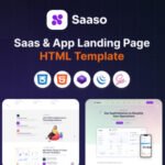 SaasoX - SaaS & Software App Landing HTML5 Template