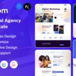 Digitom - Digital Agency React NextJS Template